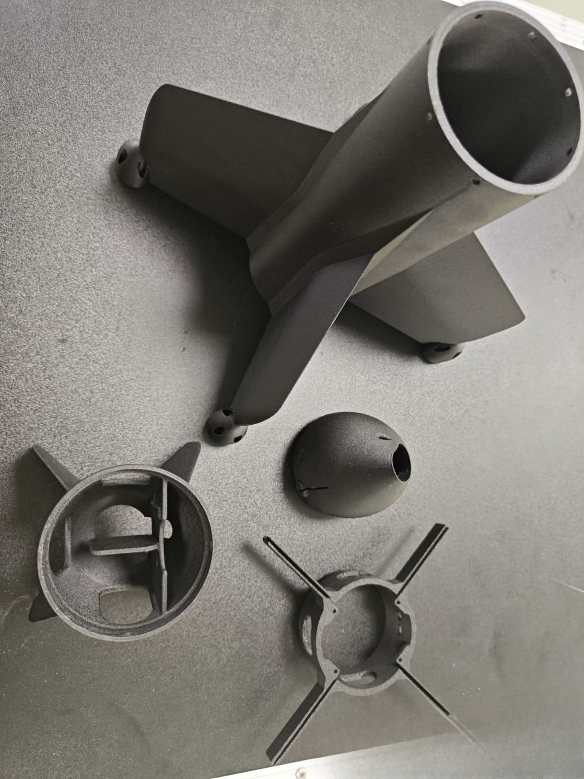 Nose cone and intake parts